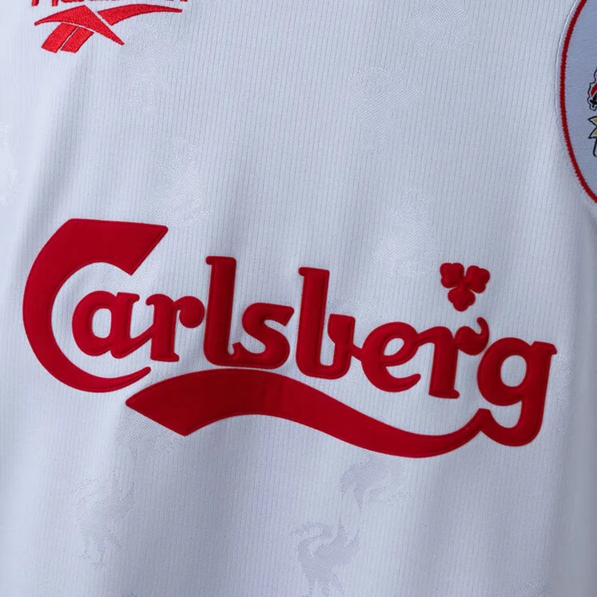 Retro Liverpool 1996/97 Whte Jersey Fan Version