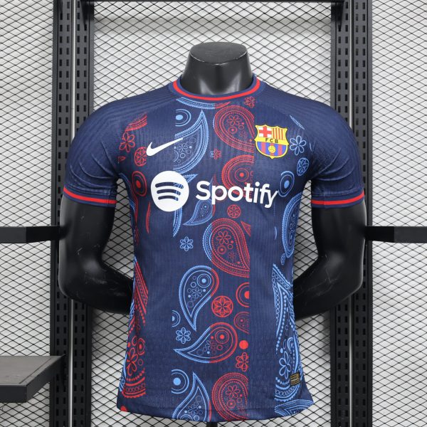 24/25 Barcelona Special Edition Blue Jersey Player Version
