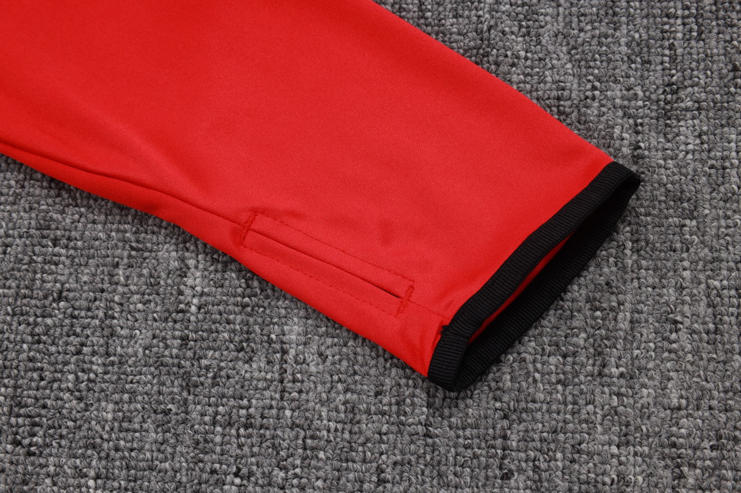 202526 Arsenal red and green Long-sleeved half-pull training kit Football team kit