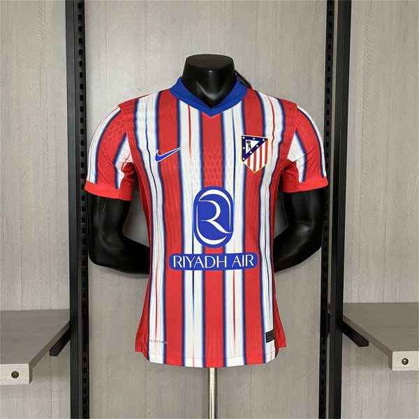 24/25 Atletico Madrid Home Jersey Player Version