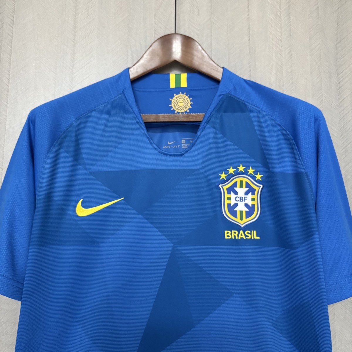 Retro Brazil 2018 away jersey Fan Version