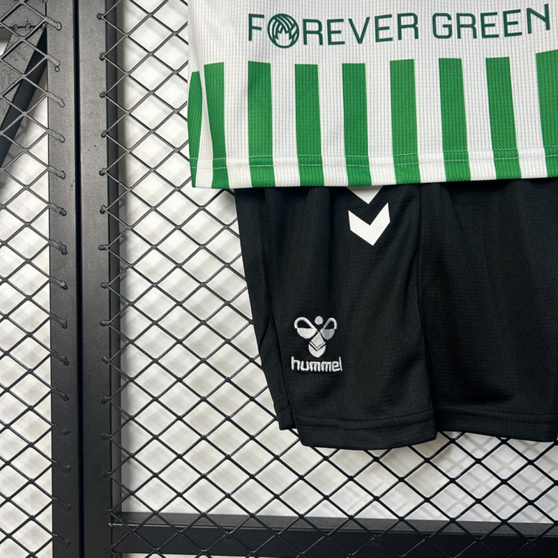 2025/26 Real Betis League Final Special Edition jersey kids Kits size: 16-28