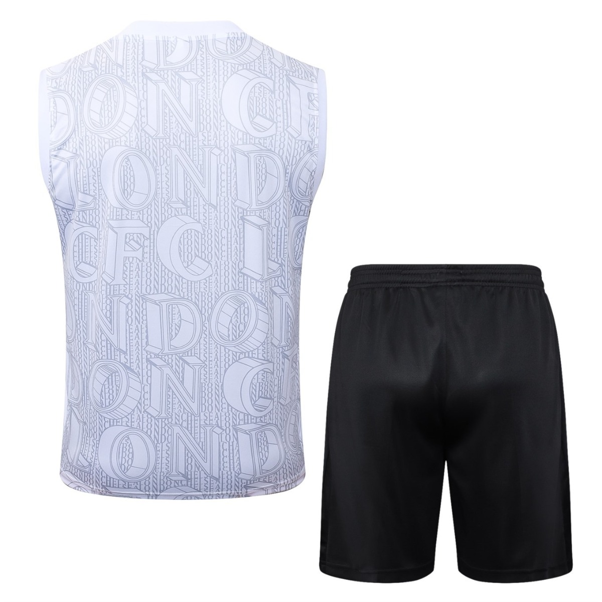 2026 Chelsea White Training Set Shirt and Shorts