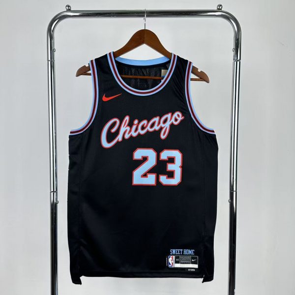 NBA Chicago Bulls 2026 City Edition Black Jersey JORDAN#23