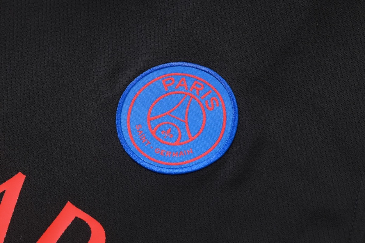 2026 PSG Black Training Set Shirt and Shorts