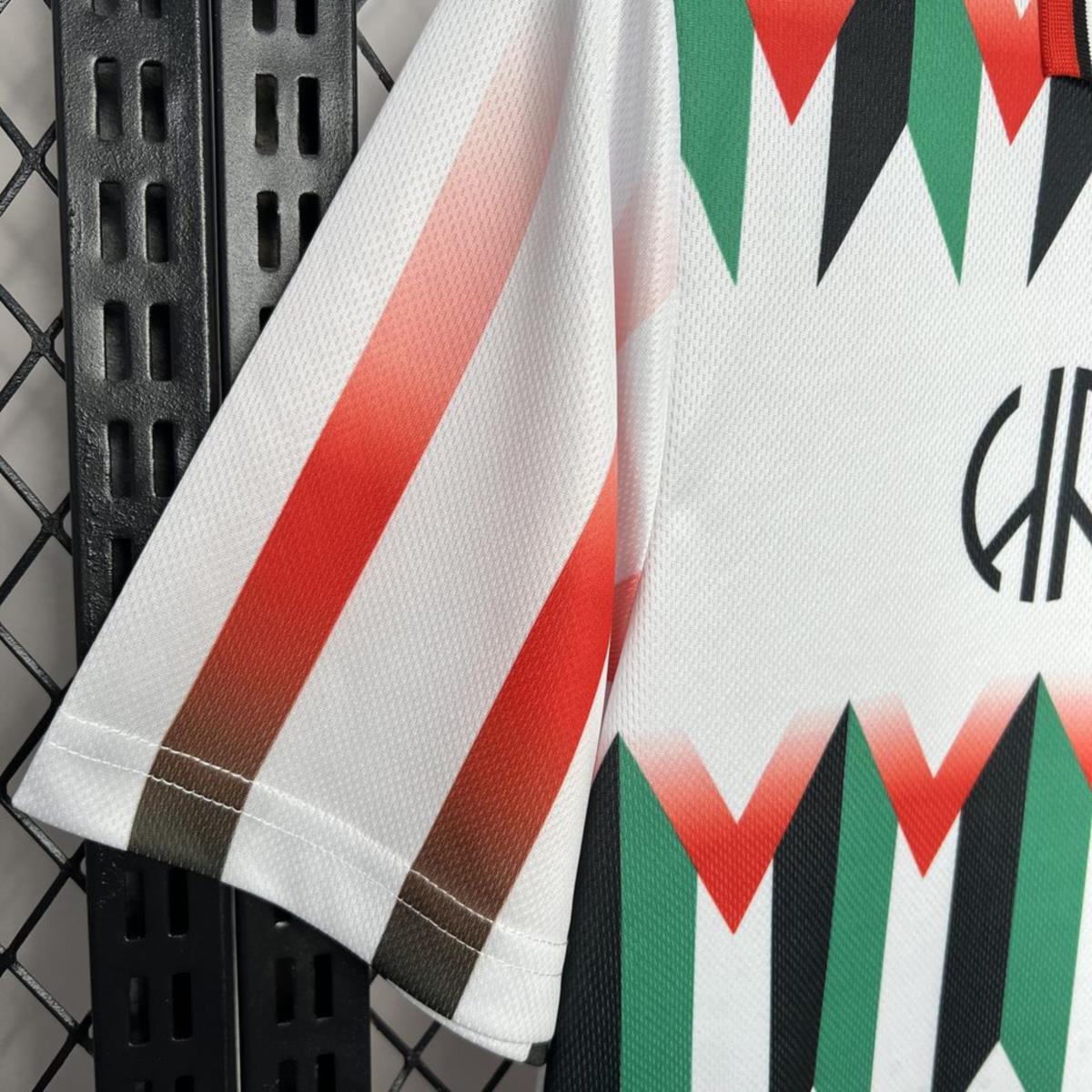 2024/25 CD Palestino Hypepeace Joint Edition White Jersey Fan Version