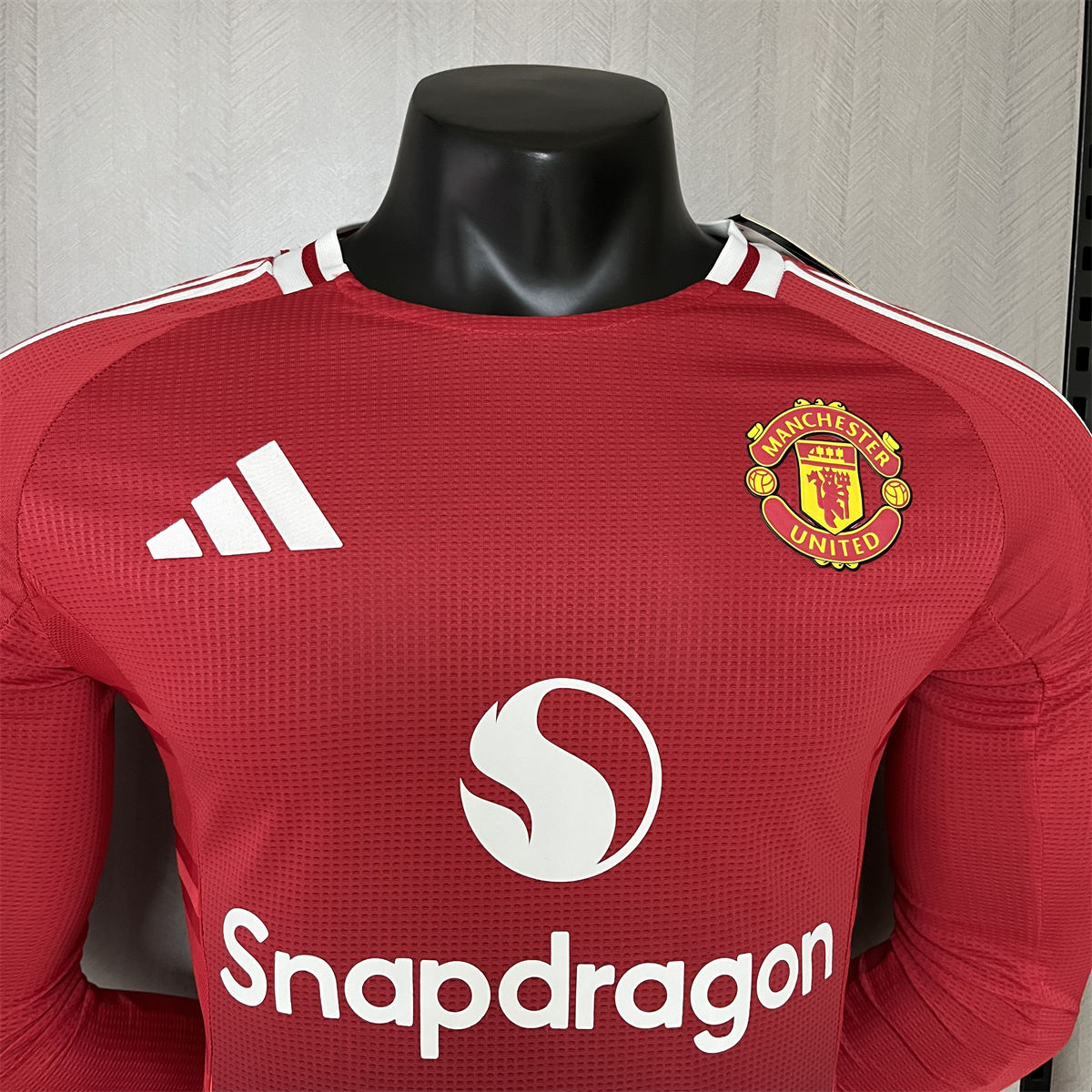 24/25 Manchester United Home Jersey Long Sleeves Player Version