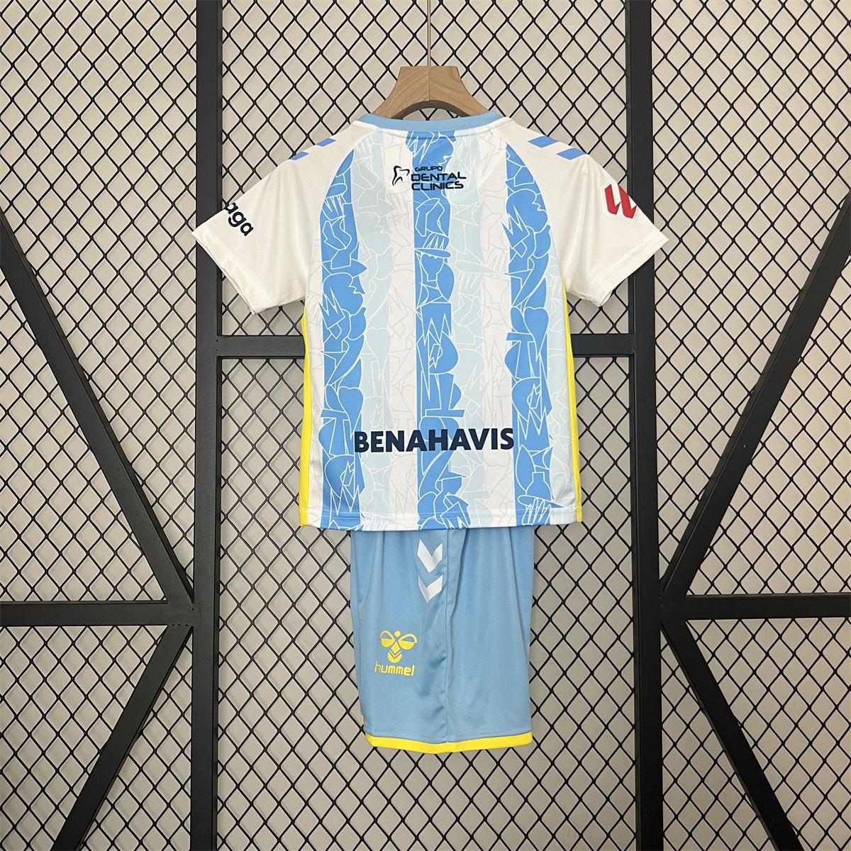 2024/25 Malaga Home jersey Kid Kits Size 16-28