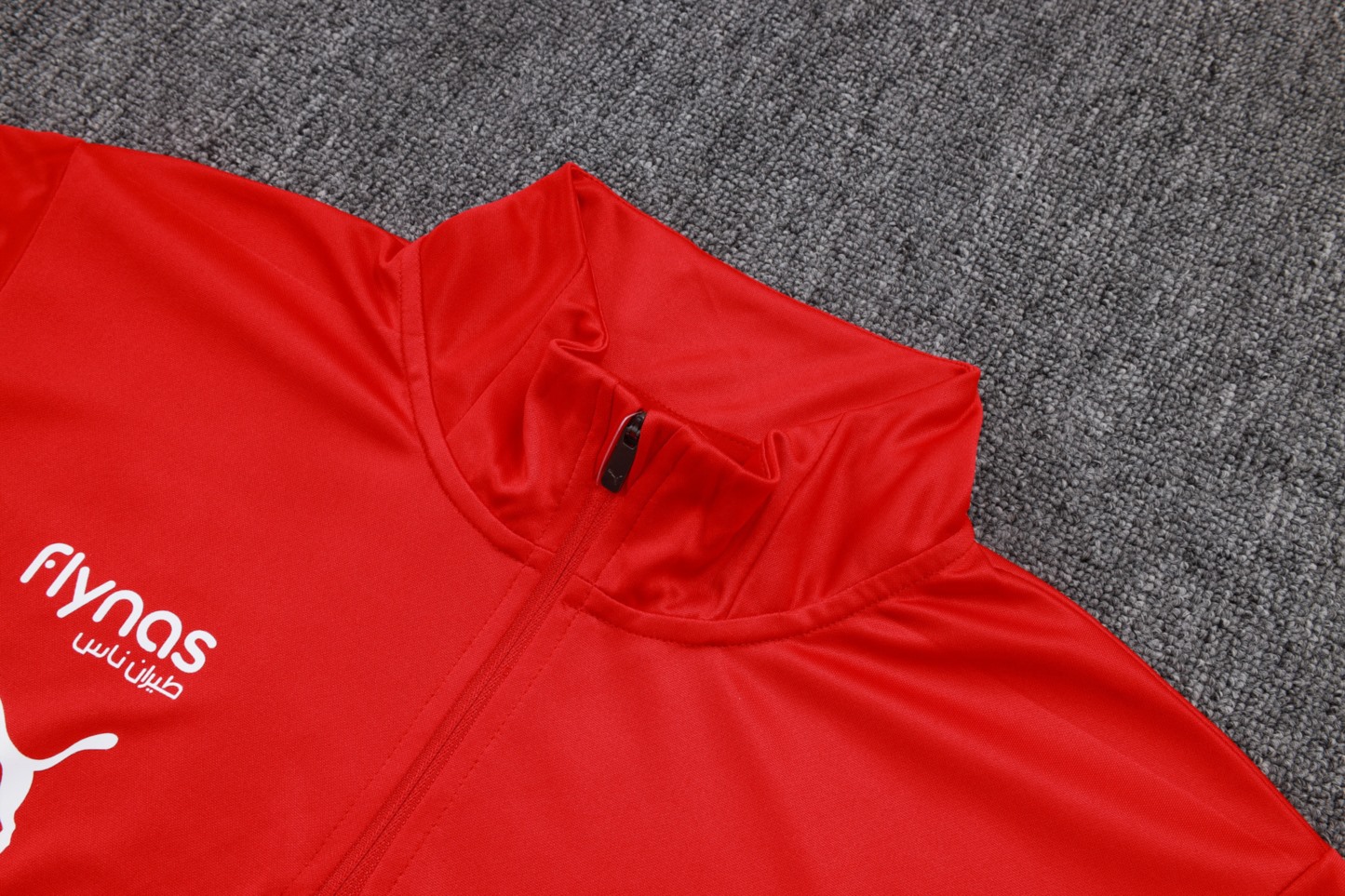 202526 AI Hilal Riyadh Red Long-sleeved half-pull training kit Football team kit