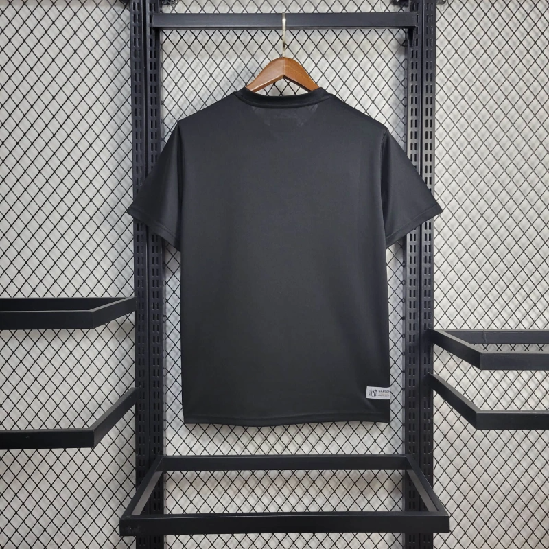 2025/26 Santos Black Casual jersey Fan Version