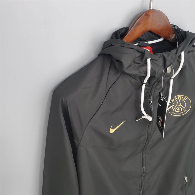 21/22 Windbreaker PSG Black Sport Unifom jersey Sport Unifom