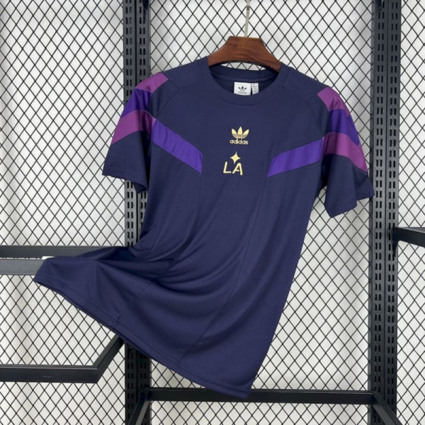 2025/26 LA Galaxy Training Purple Jersey Fan Version