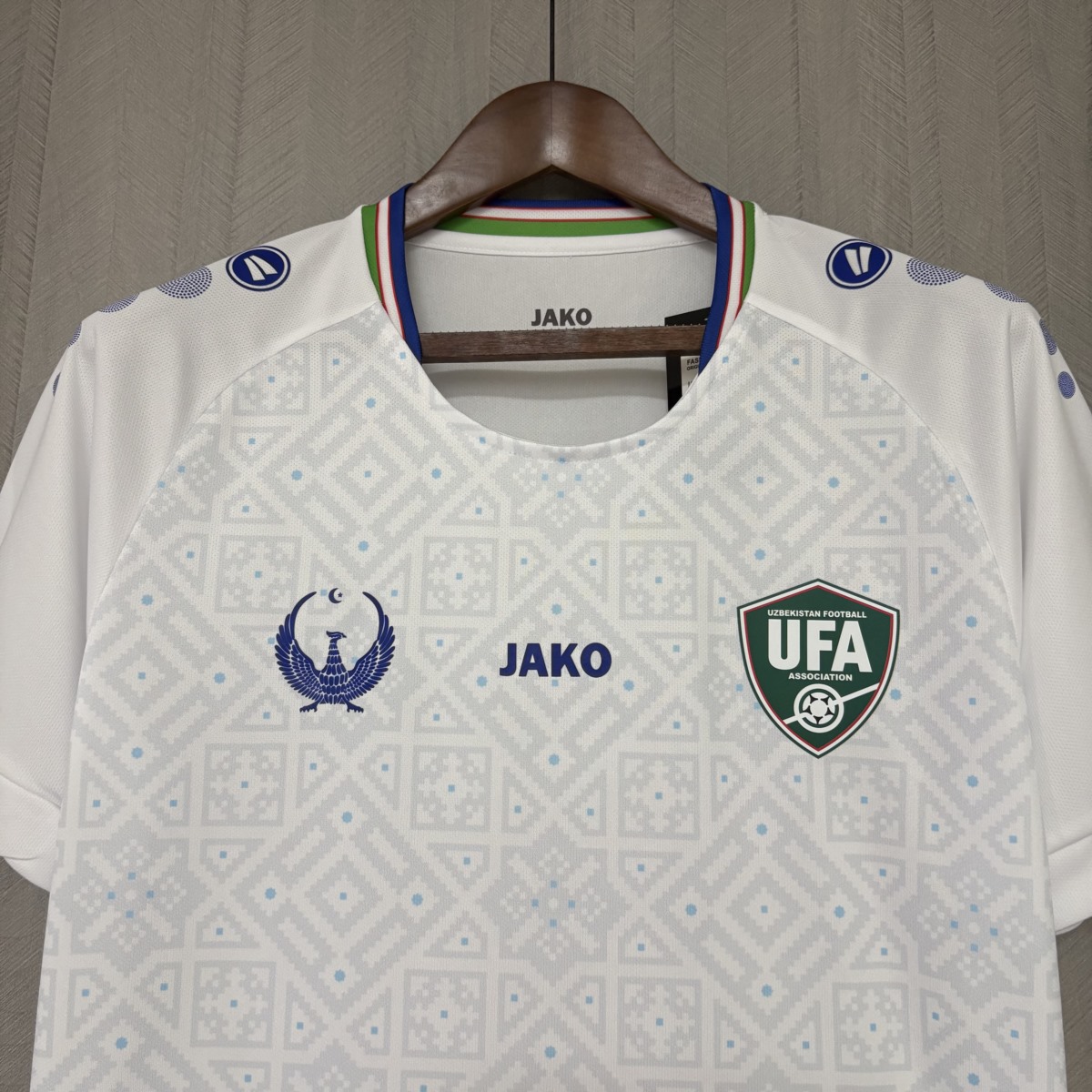 2026/27 Uzbekistan White Jersey Fan Version
