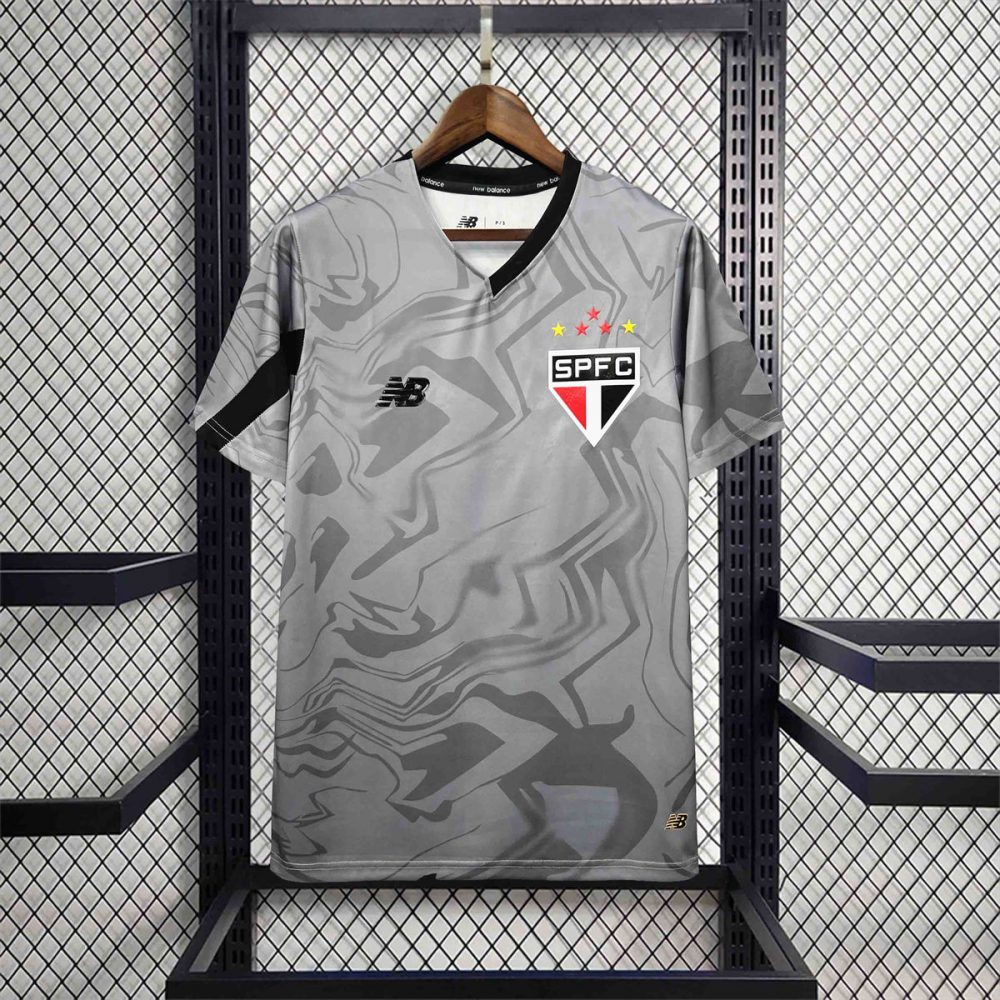 2024/25 Sao Paulo Goalkeeper gray jersey Fan Version