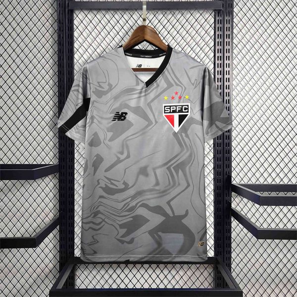 2024/25 Sao Paulo Goalkeeper gray jersey Fan Version