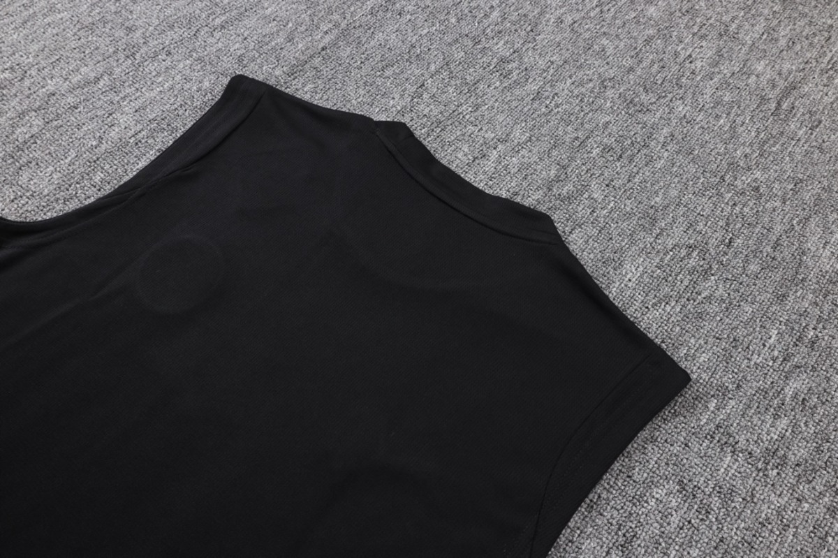 2026 Manchester City Black Training Set Shirt and Shorts