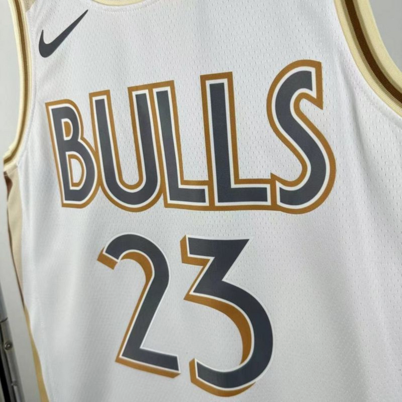 NBA Chicago Bulls 2025 Swingman City Edition Jersey JORDAN#23 s-xxl