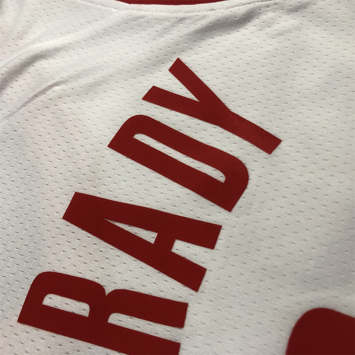 NBA Houston Rockets V-Neck White Jersey McGRADY#1 S-XXL
