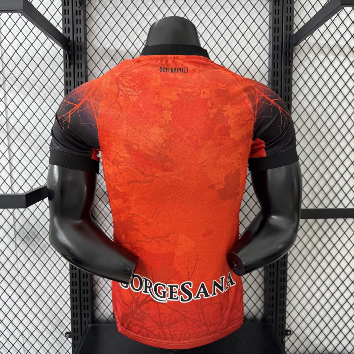 2025/26 Napoli Halloween Edition Orange Jersey Player Version