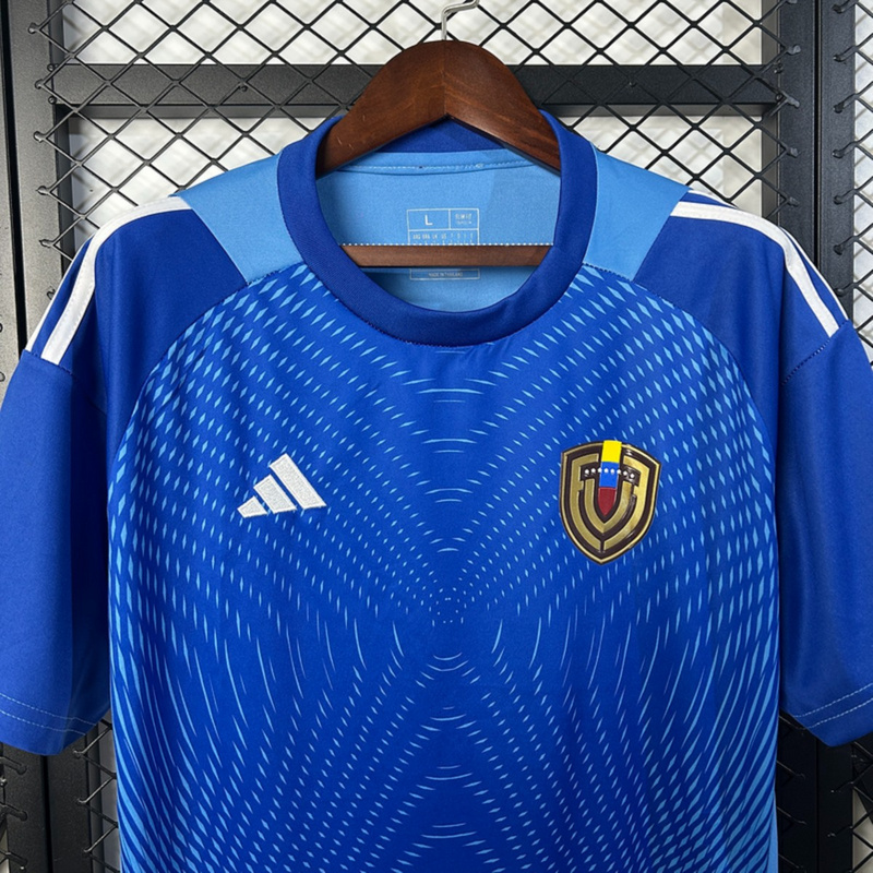 2025/26 Venezuela Goalkeeper Blue jersey Fan version