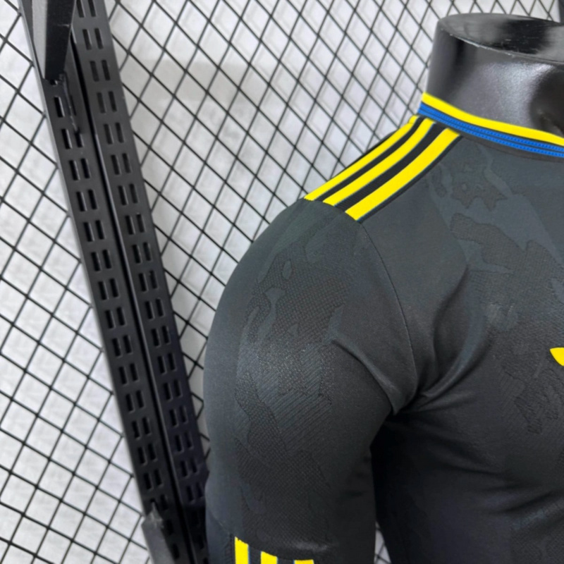 2025/26 Manchester United Second Away Long Sleeve Jersey Player Version
