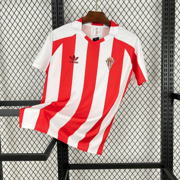 Retro Sporting de Gijon 80/81 Home jersey Fan Version