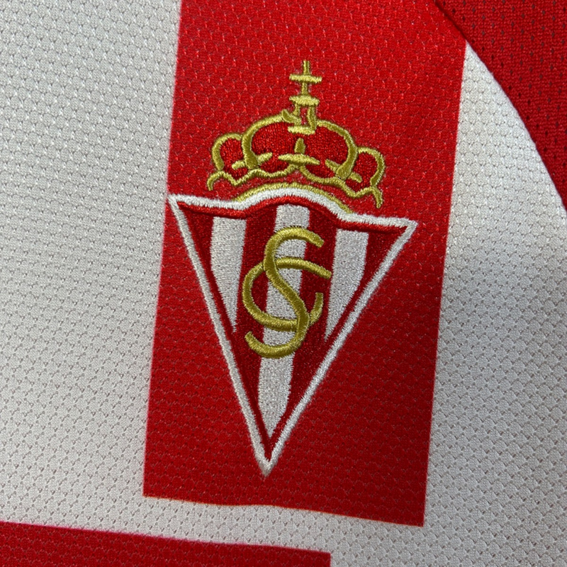 Retro Sporting Gijon 08/09 Home jersey Fan Version