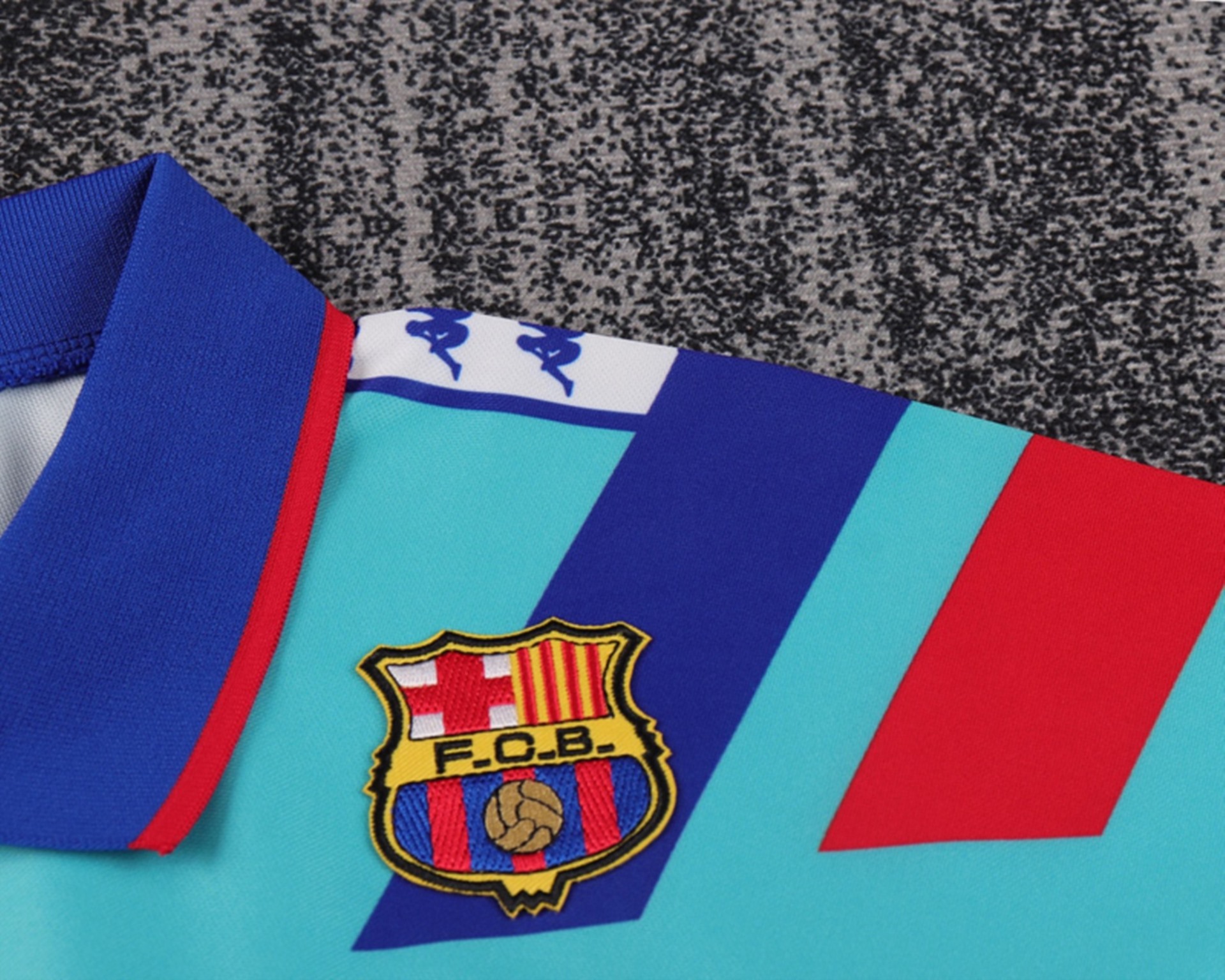 Retro Barcelona 92/95 away jersey Kid Kits Size 16-28