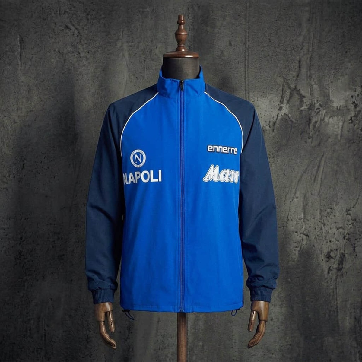 1989 Vintage Style Napoli Jacket Windbreaker Sport Unifom