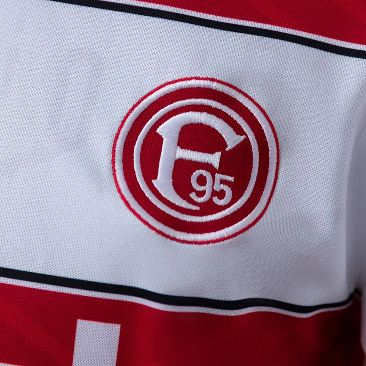 Retro Fortuna Düsseldorf 1996 Home Jersey Fan Version