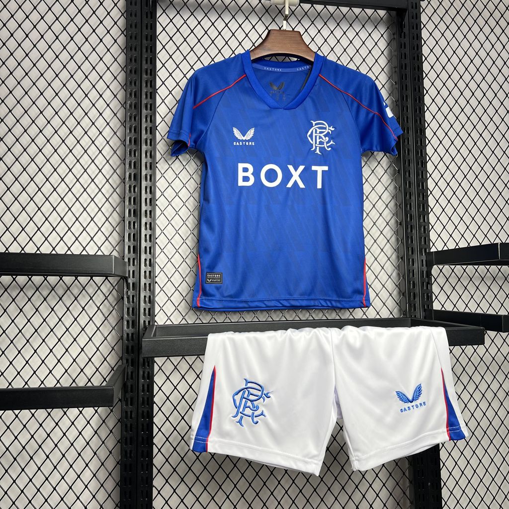 2024/25 Rangers Homejersey Kid Kits Size 16-28