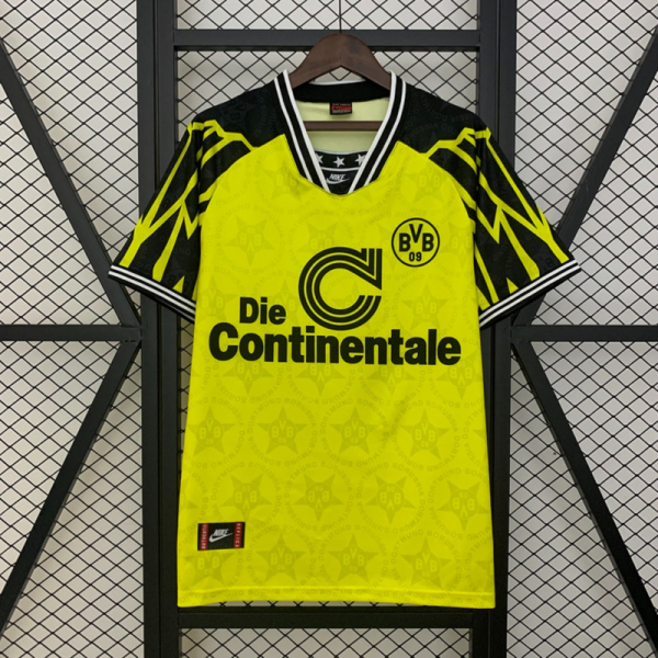 Retro 91/95 Dortmund Home jersey Fan Version