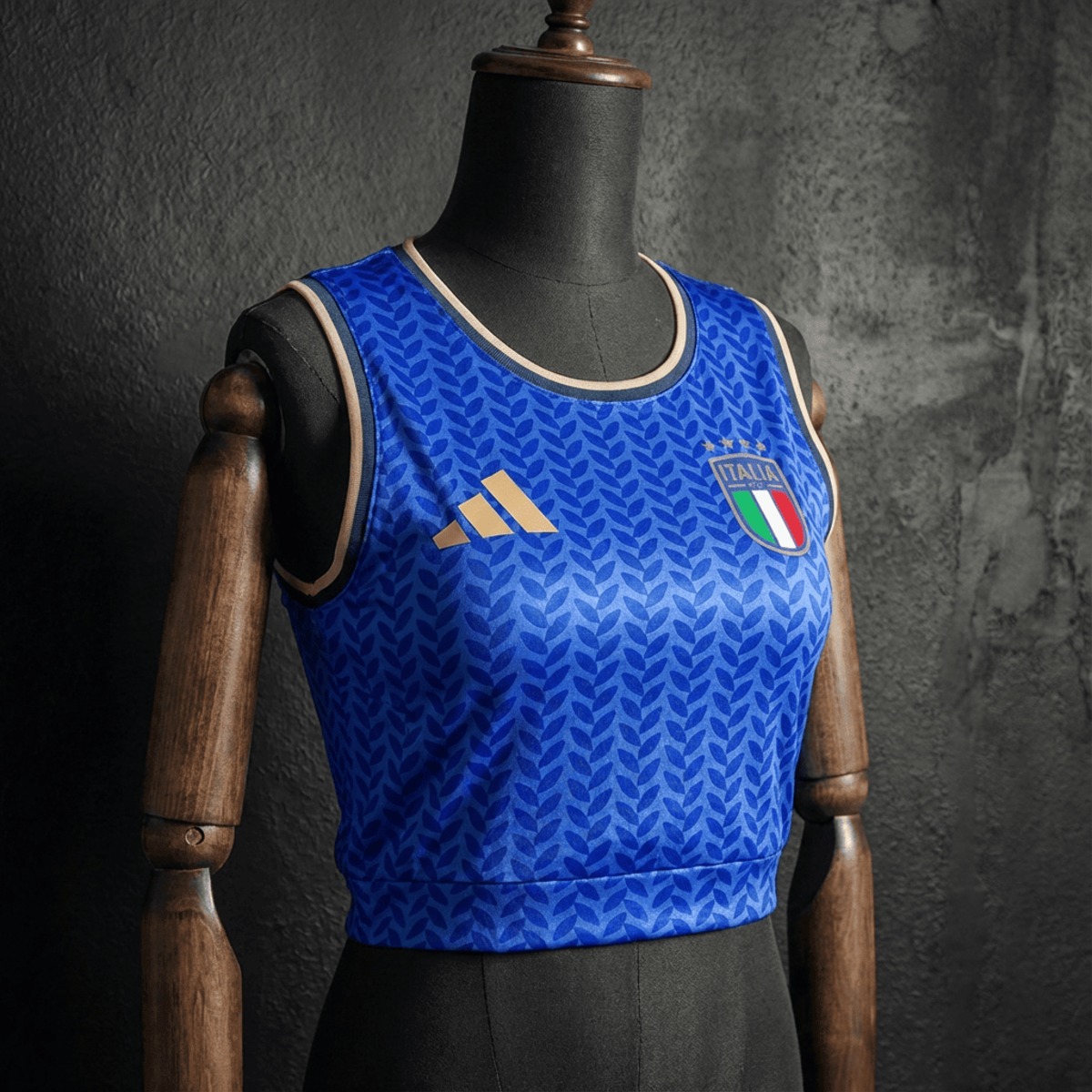 Women's Football Vest Italy 2026 World Cup Home Jersey