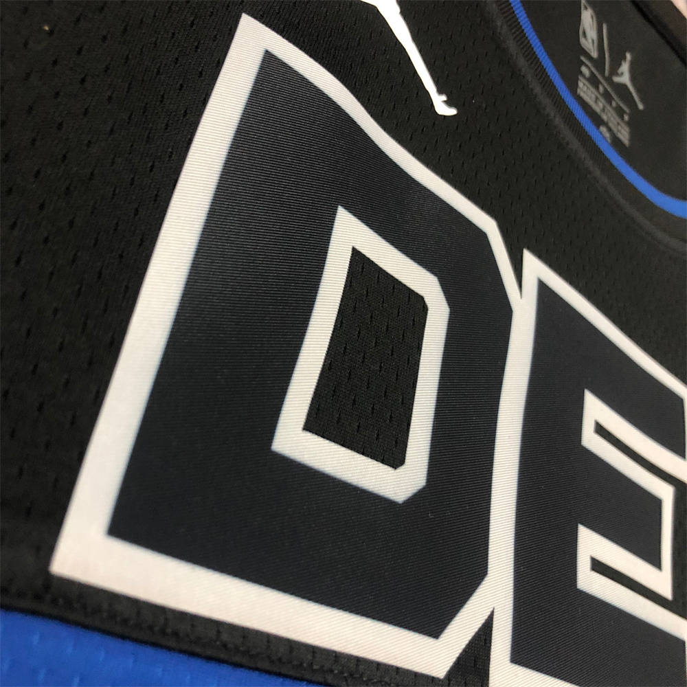 NBA Detroit PIstons Round Neck JORDAN Edition Black jersey CUNNINGHAM#2 S-XXL