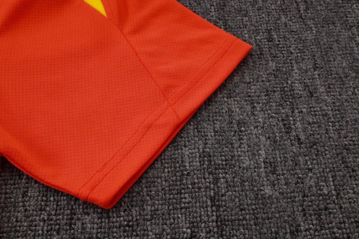 2026 Brazil Orange Training Set Shirt and Shorts