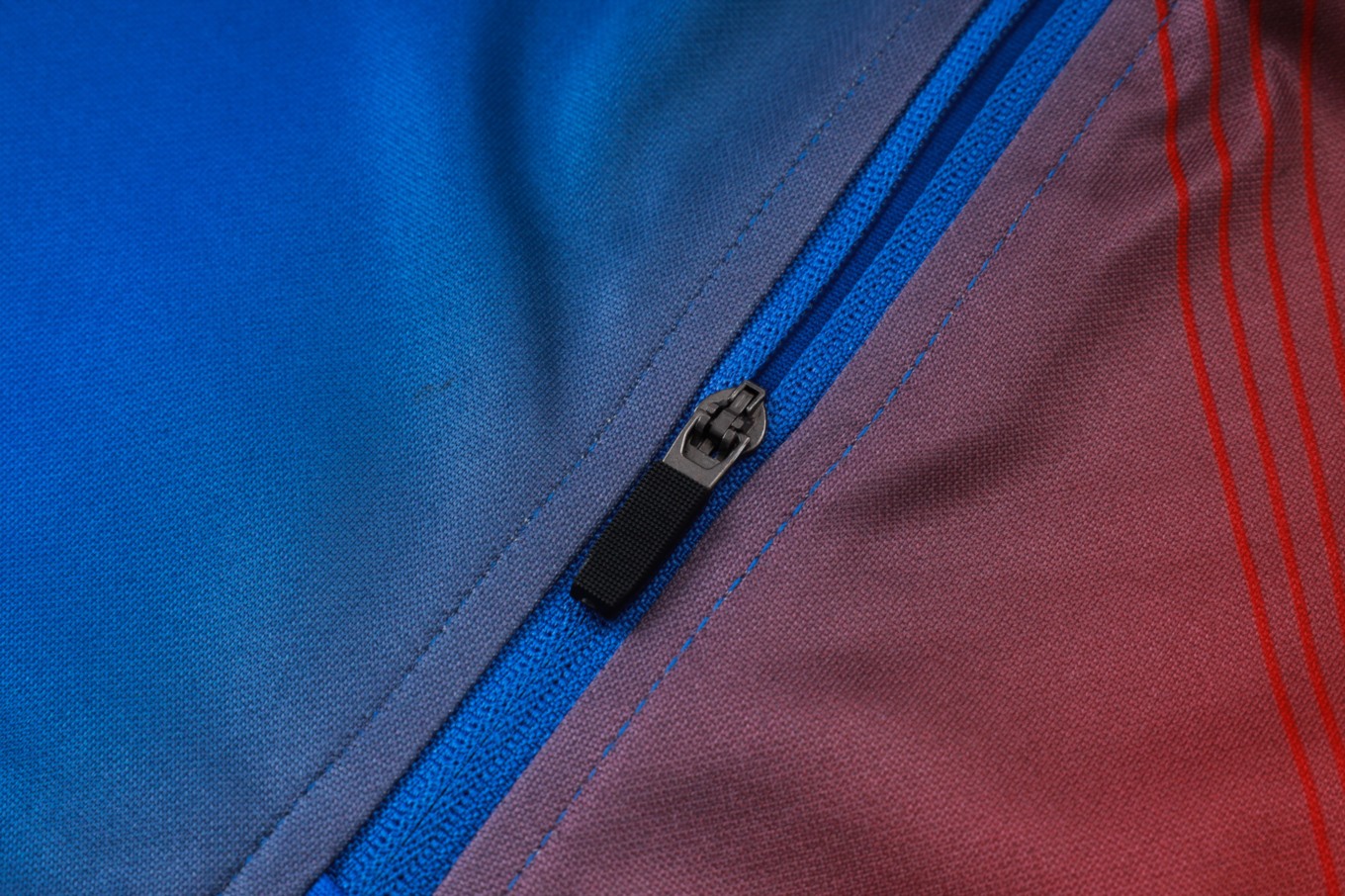 202526 PSG Blue-red  Long-sleeved half-pull training kit