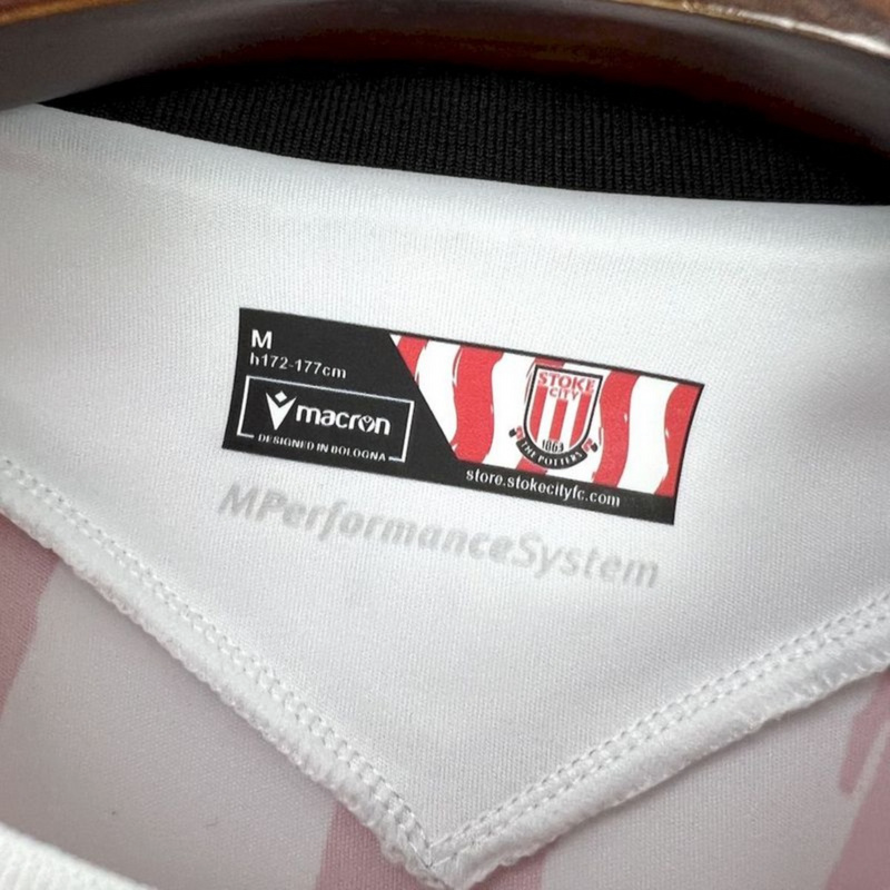 2025/26 Stoke City Home Jersey Fan Version