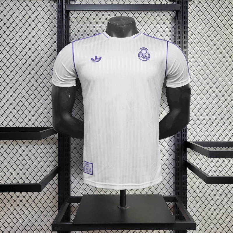 25/26 Real Madrid Co Branded Special Edition White jersey Player Version