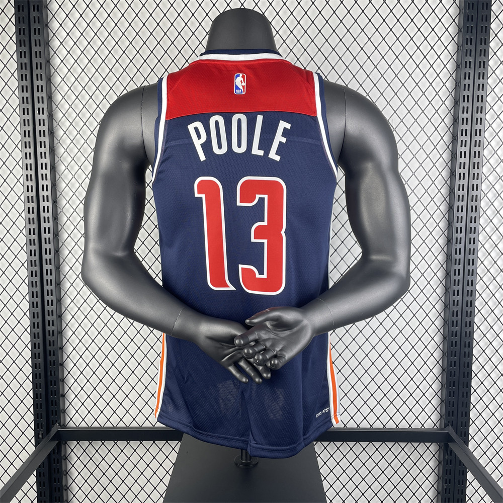 NBA Washington Wizards POOLE#13 2022/23 Jordan Brand Statement Edition Swingman Jersey S-XXL