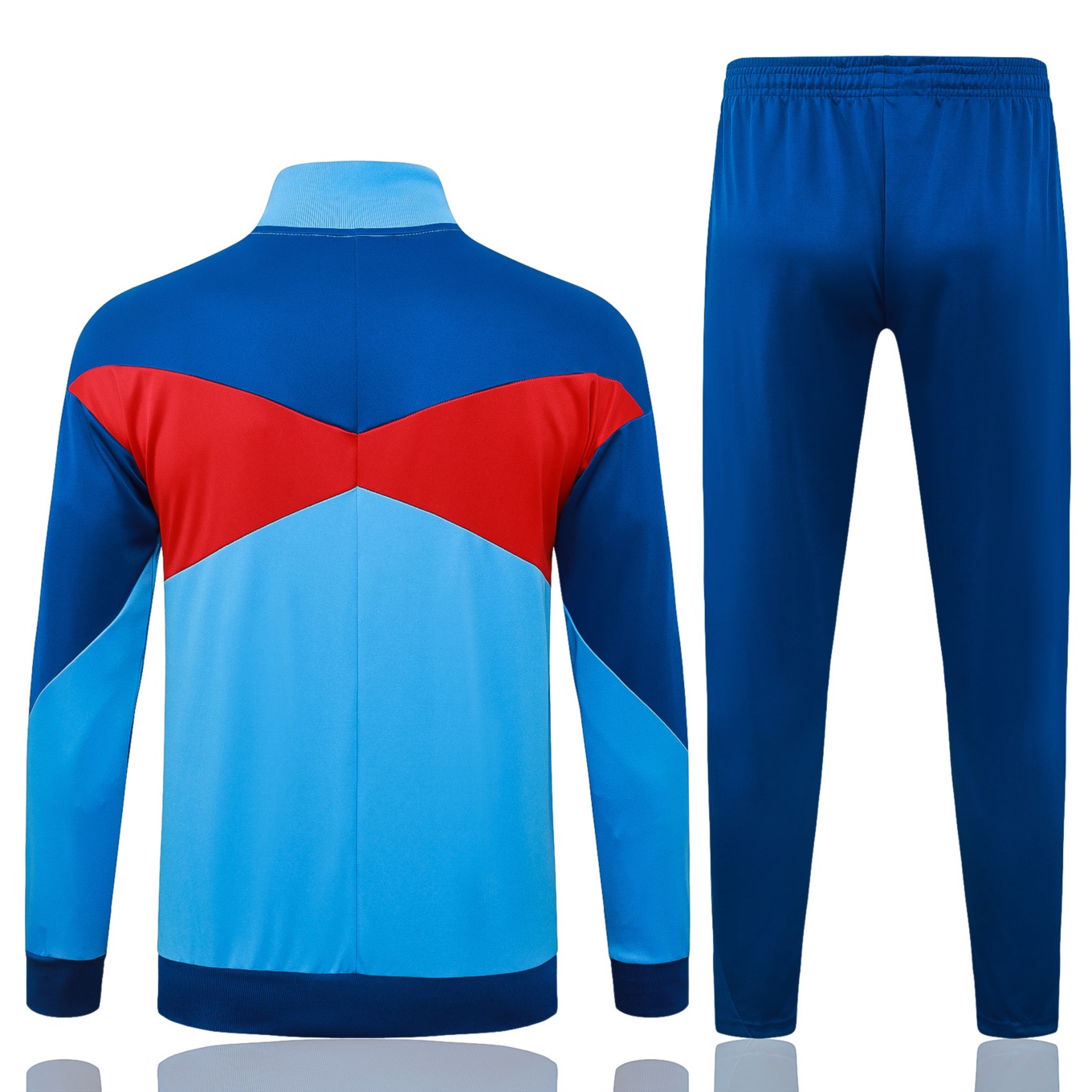 2026 Barcelona Light blue Jacket Training Suit Set