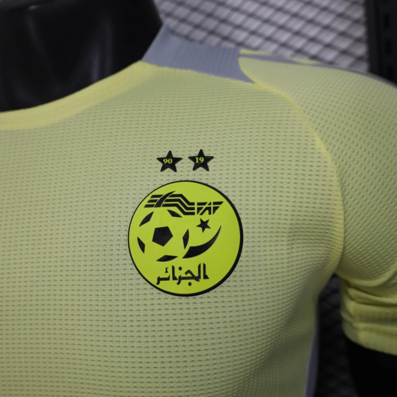 2025/26 Algeria Special Edition Yellow jersey Player Version
