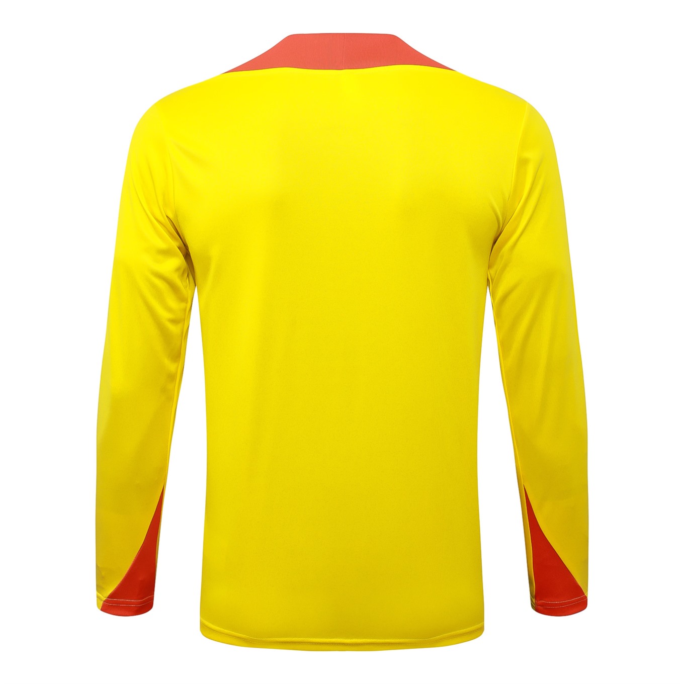 202526 Brazil Yellow Long-sleeved half-pull training kit Football team kit