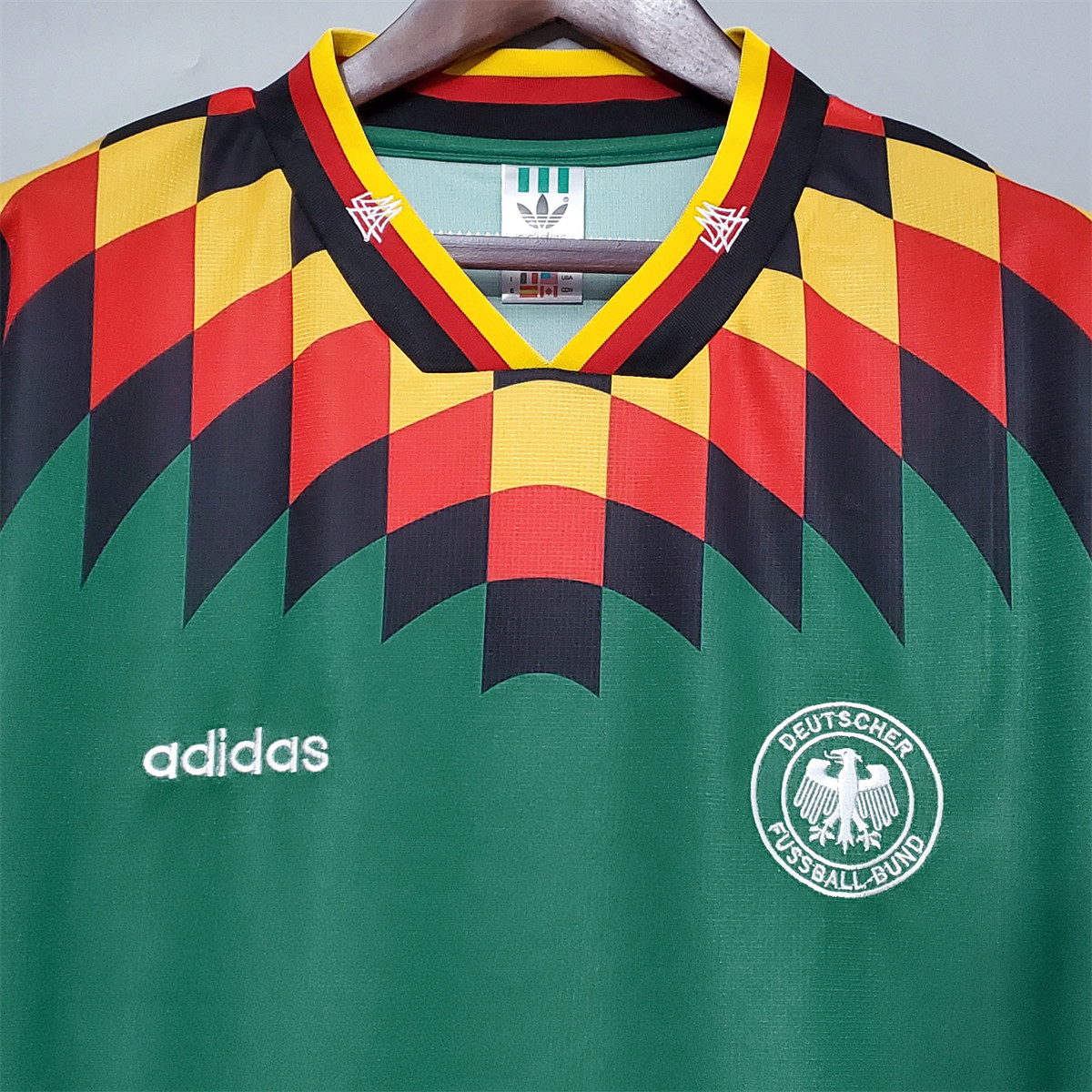 Retro Germany 1994 Away jersey Fan Version