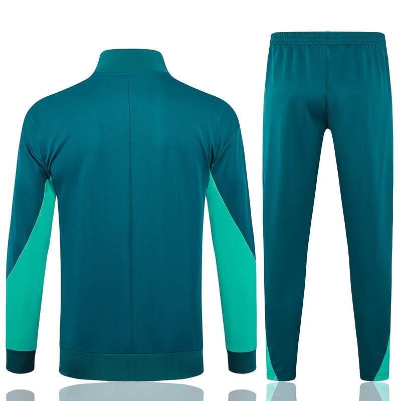2024/25 Portugal Green Jacket Training Suit Set Football Team Shirt Sports Fashion
