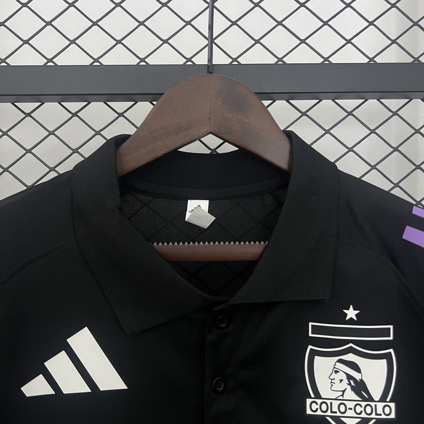 25/26 Colo Colo Black Polo Jersey Fan Version