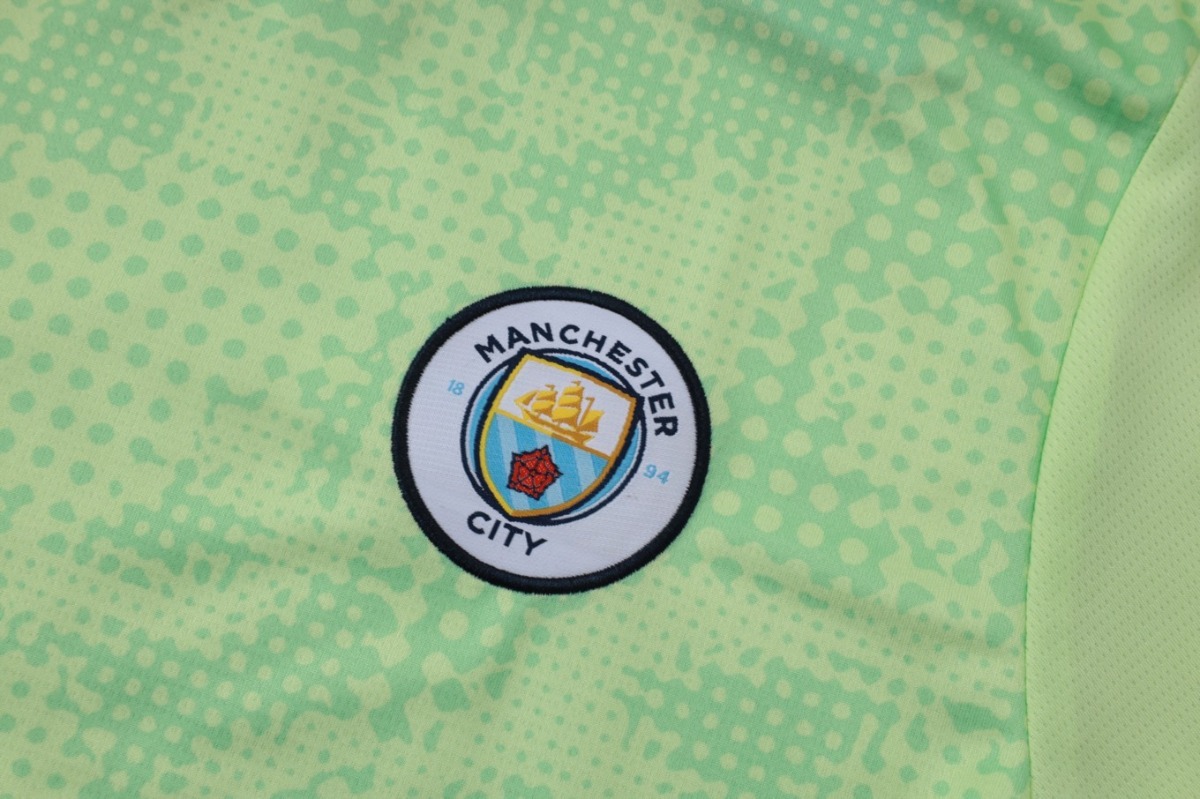 2026 Manchester City Light Green Training Set Shirt andShorts