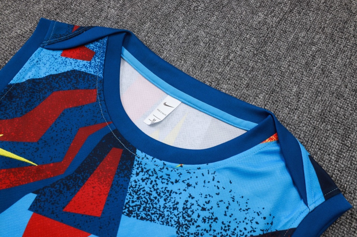 2026 Barcelona Light blue Training Set Shirt and Shorts