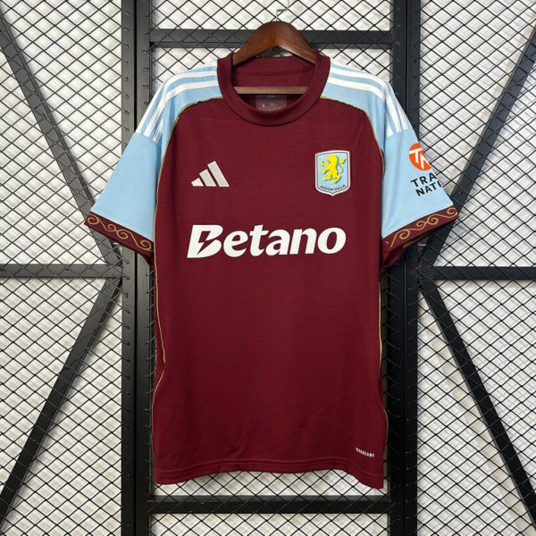 2025/26 Aston Villa Home Jersey Fan Version