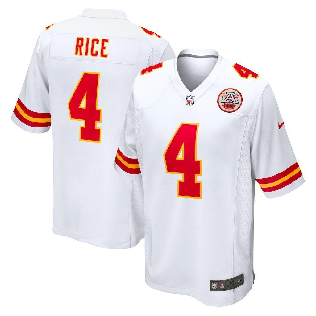 NFL Kansas City Chiefs Jeysey RICE #4