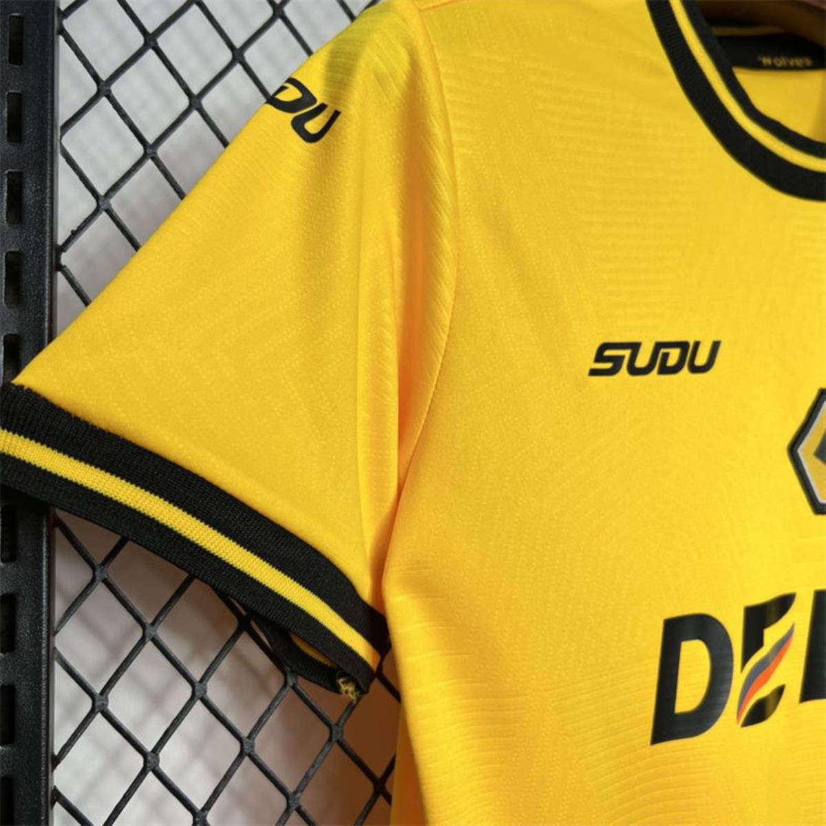 2024/25 Wolves Home jersey Kid Kits Size 16-28